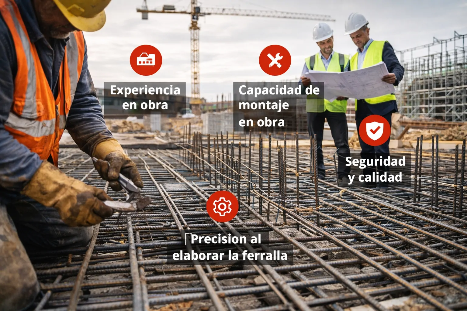 Guía para saber cómo elegir una empresa de Ferralla en Las Palmas.